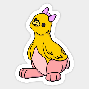 Easter bunny mash up Sticker